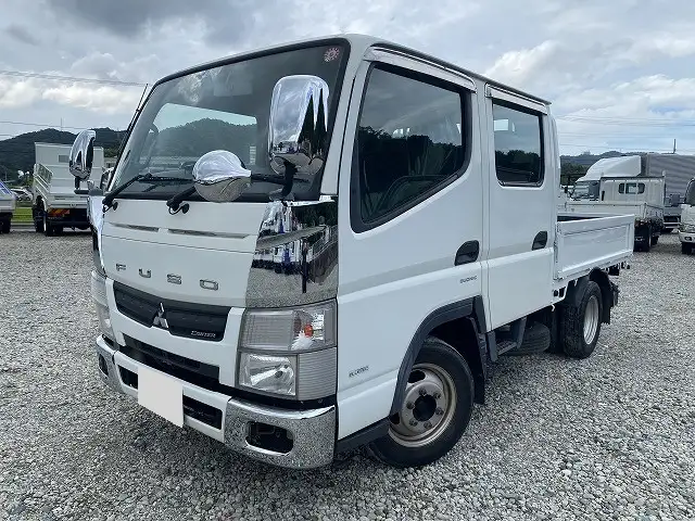 三菱 キャンター 小型 平ボディ Wキャブ TPG-FBA00 の中古トラック【車両No.171922】