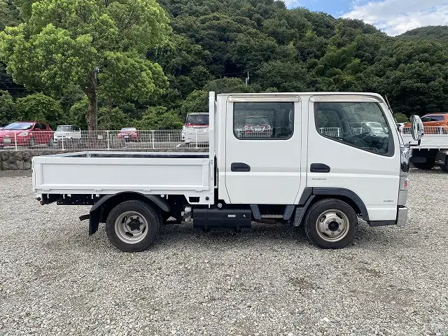 三菱 キャンター 小型 平ボディ Wキャブ TPG-FBA00の中古トラック画像2