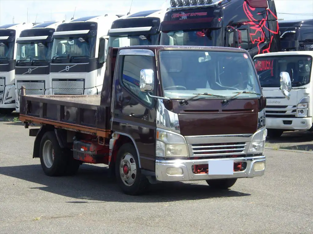 三菱 キャンター 小型 ダンプ KK-FE71EBD H14の中古トラック画像2