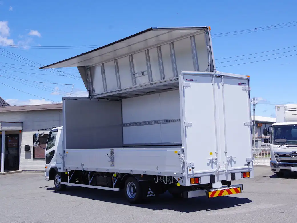 三菱 ファイター 中型/増トン ウイング エアサス ベッドの中古トラック画像5