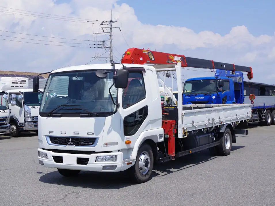 三菱 ファイター 中型/増トン クレーン付 4段 ラジコン の中古トラック【車両No.171888】
