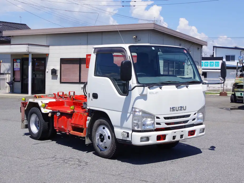 いすゞ エルフ 小型 アームロール ツインホイスト TPG-NKR85ANの中古トラック画像2