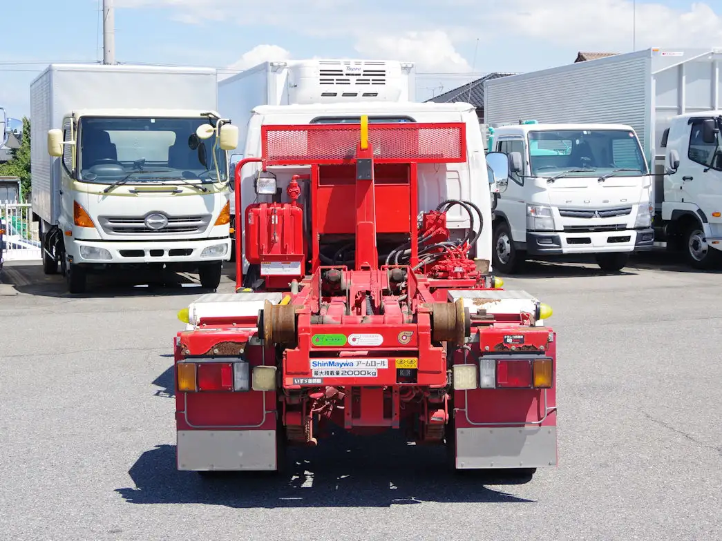 いすゞ エルフ 小型 アームロール ツインホイスト TPG-NKR85ANの中古トラック画像4