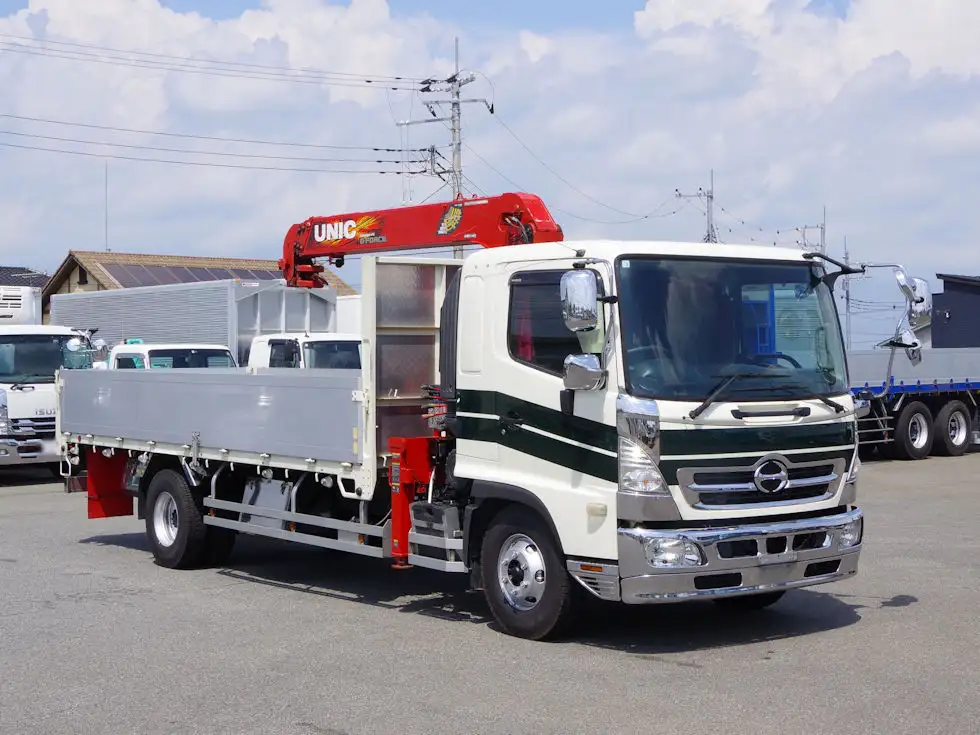 日野 レンジャー 中型/増トン クレーン付 アルミブロック 4段の中古トラック画像2