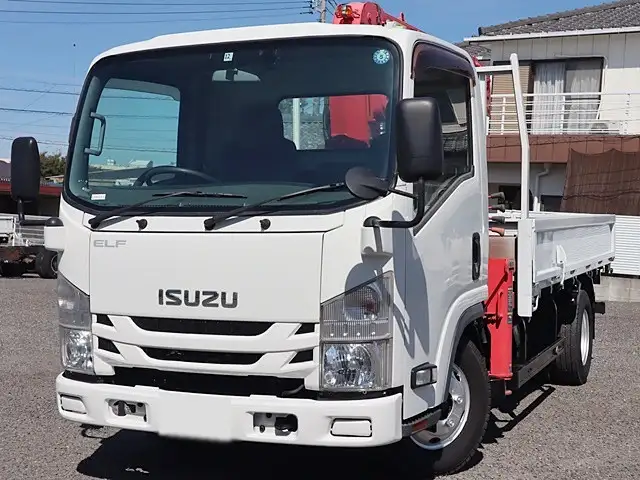 いすゞ エルフ 小型 クレーン付 4段 ラジコンの中古トラック画像1