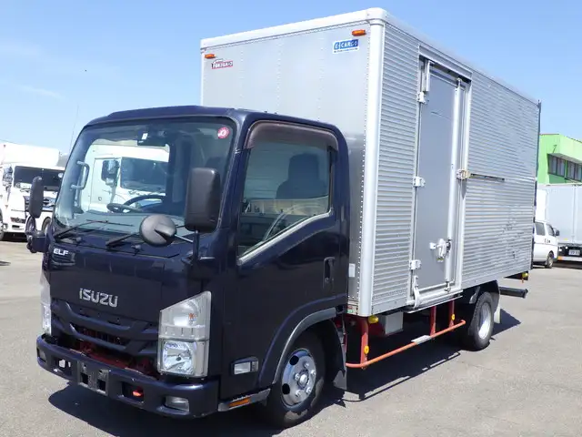 いすゞ エルフ 小型 アルミバン サイドドア TRG-NLR85AN｜画像1