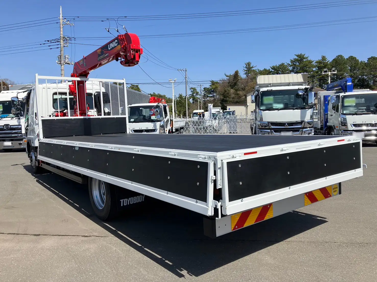 三菱 ファイター 中型/増トン クレーン付 4段 ラジコンの中古トラック画像6