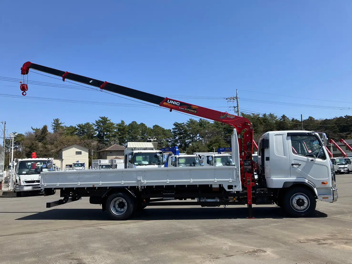 三菱 ファイター 中型/増トン クレーン付 4段 ラジコンの中古トラック画像4