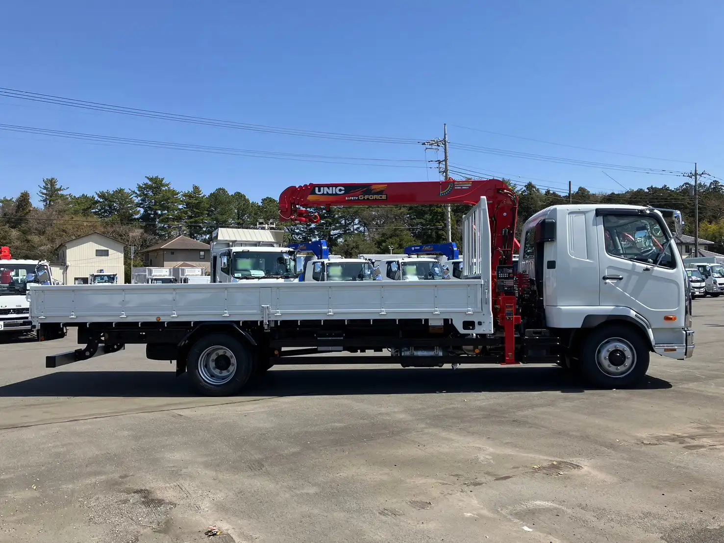三菱 ファイター 中型/増トン クレーン付 4段 ラジコンの中古トラック画像2