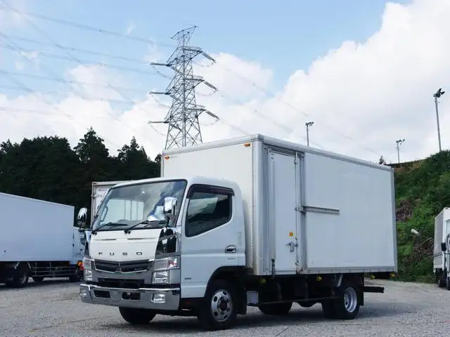 三菱 キャンター 小型 アルミバン サイドドア シャッター式｜画像1
