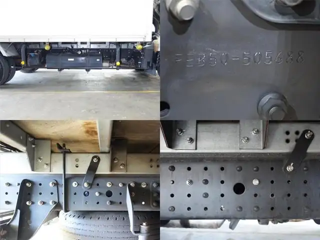 三菱 キャンター 小型 アルミバン サイドドア シャッター式の中古トラック画像13