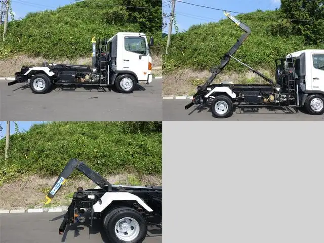 日野 レンジャー 中型/増トン アームロール ツインホイスト TKG-FC9JEAAの中古トラック画像3