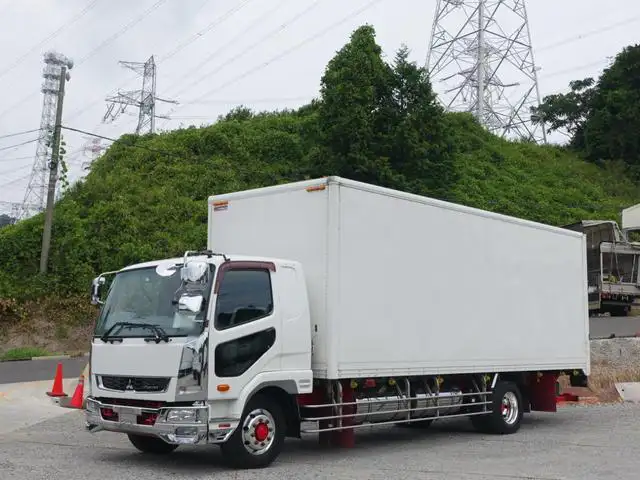 三菱 ファイター 中型/増トン アルミバン パワーゲート エアサスの中古トラック画像1