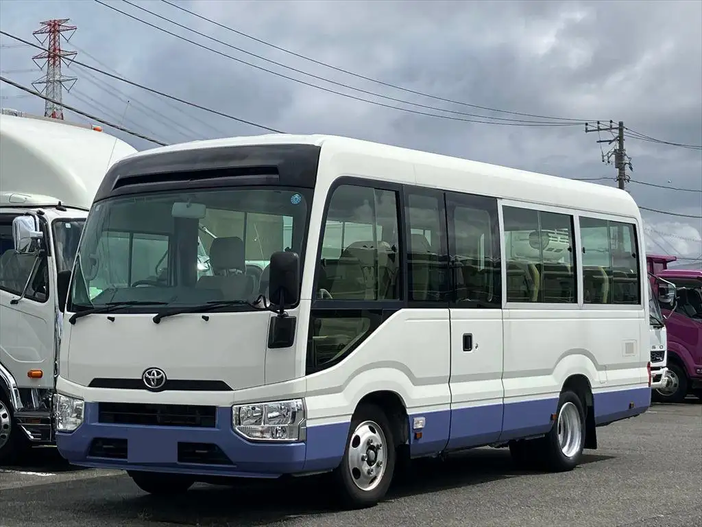 トヨタ コースター 小型 バス マイクロバス SKG-XZB60 の中古トラック【車両No.172048】