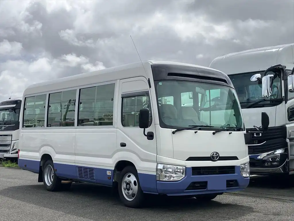 トヨタ コースター 小型 バス マイクロバス SKG-XZB60の中古トラック画像2