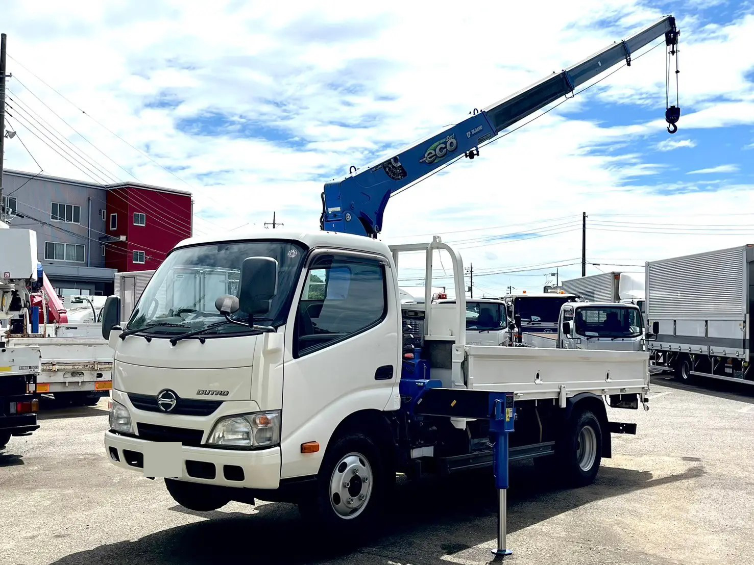 日野 レンジャー 中型/増トン クレーン付 4段 ラジコン の中古トラック【車両No.159911】