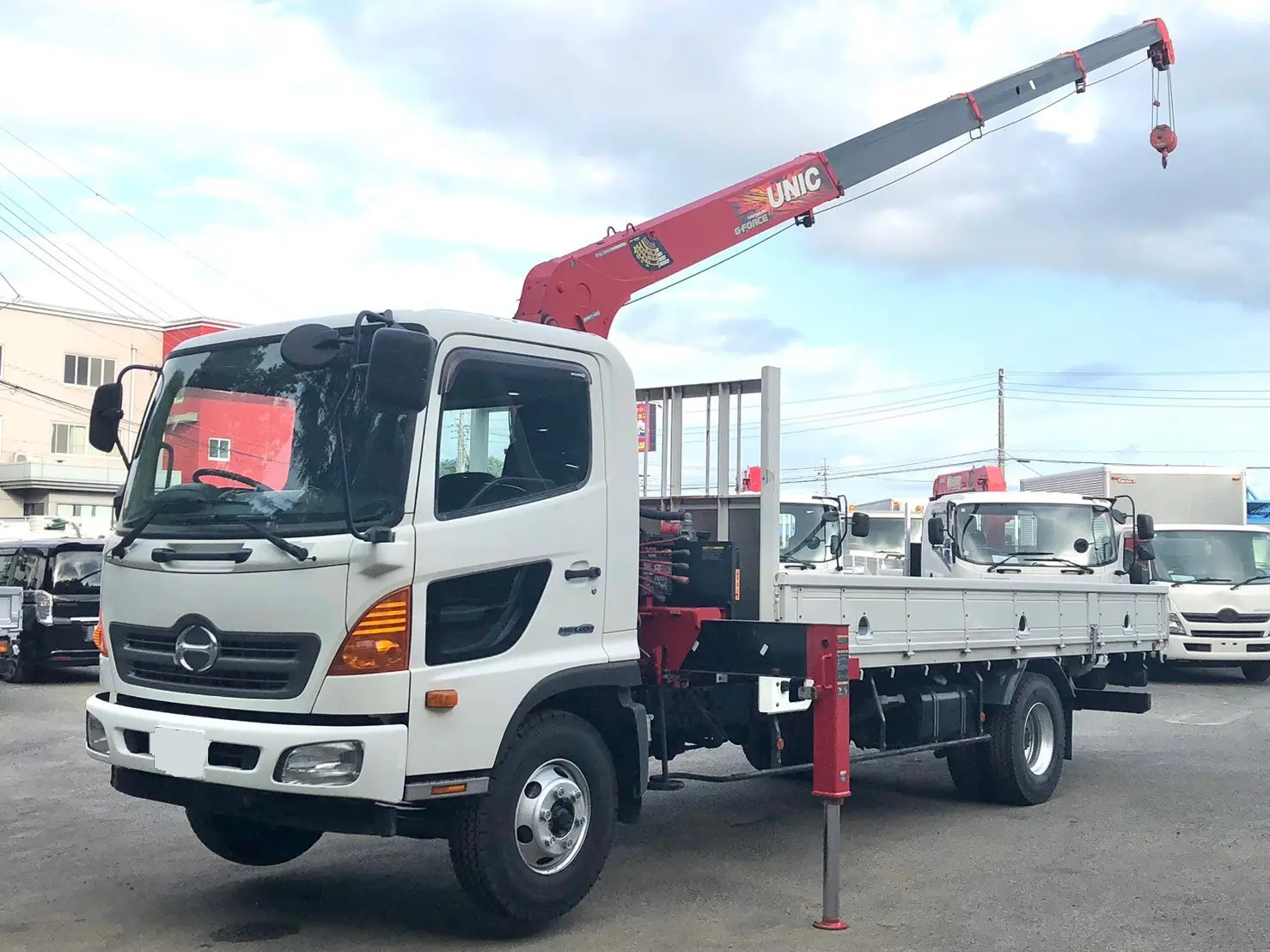 三菱 ファイター 中型/増トン 平ボディ 床鉄板 アルミブロック の中古トラック【車両No.154502】