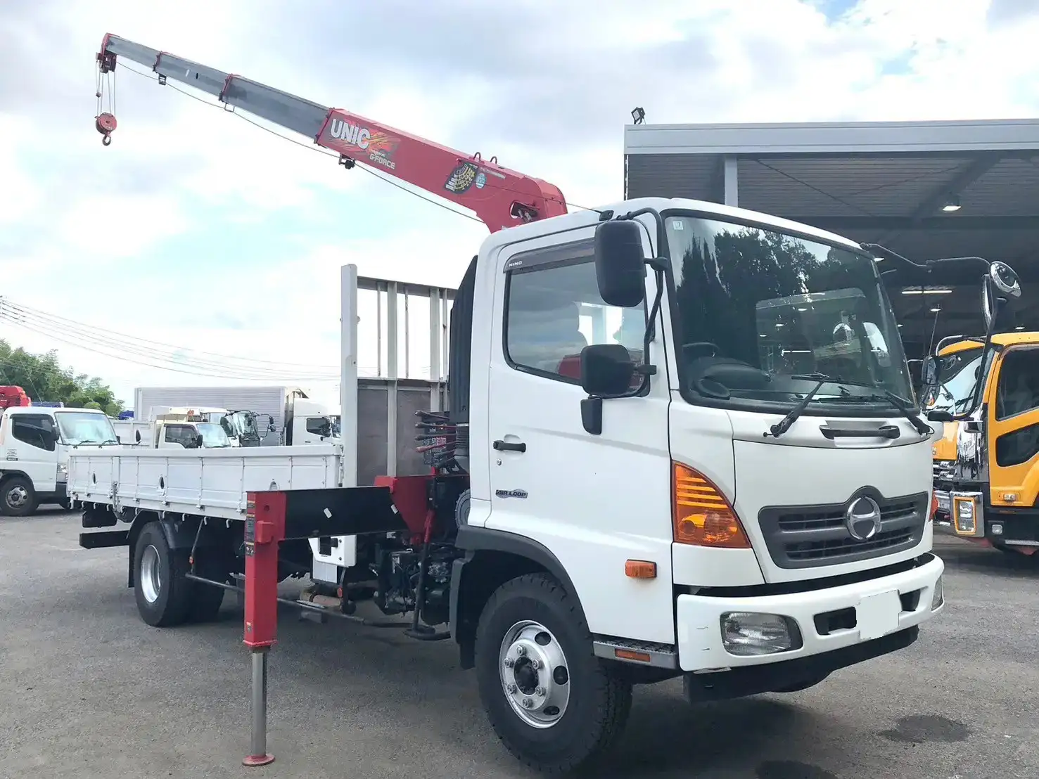 日野 レンジャー 中型/増トン クレーン付 4段 ラジコンの中古トラック画像2