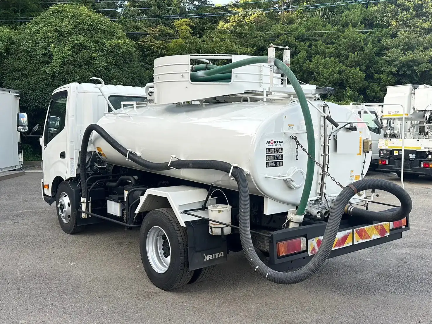日野 デュトロ 小型 タンク車 バキューム TKG-XZU700Mの中古トラック画像5