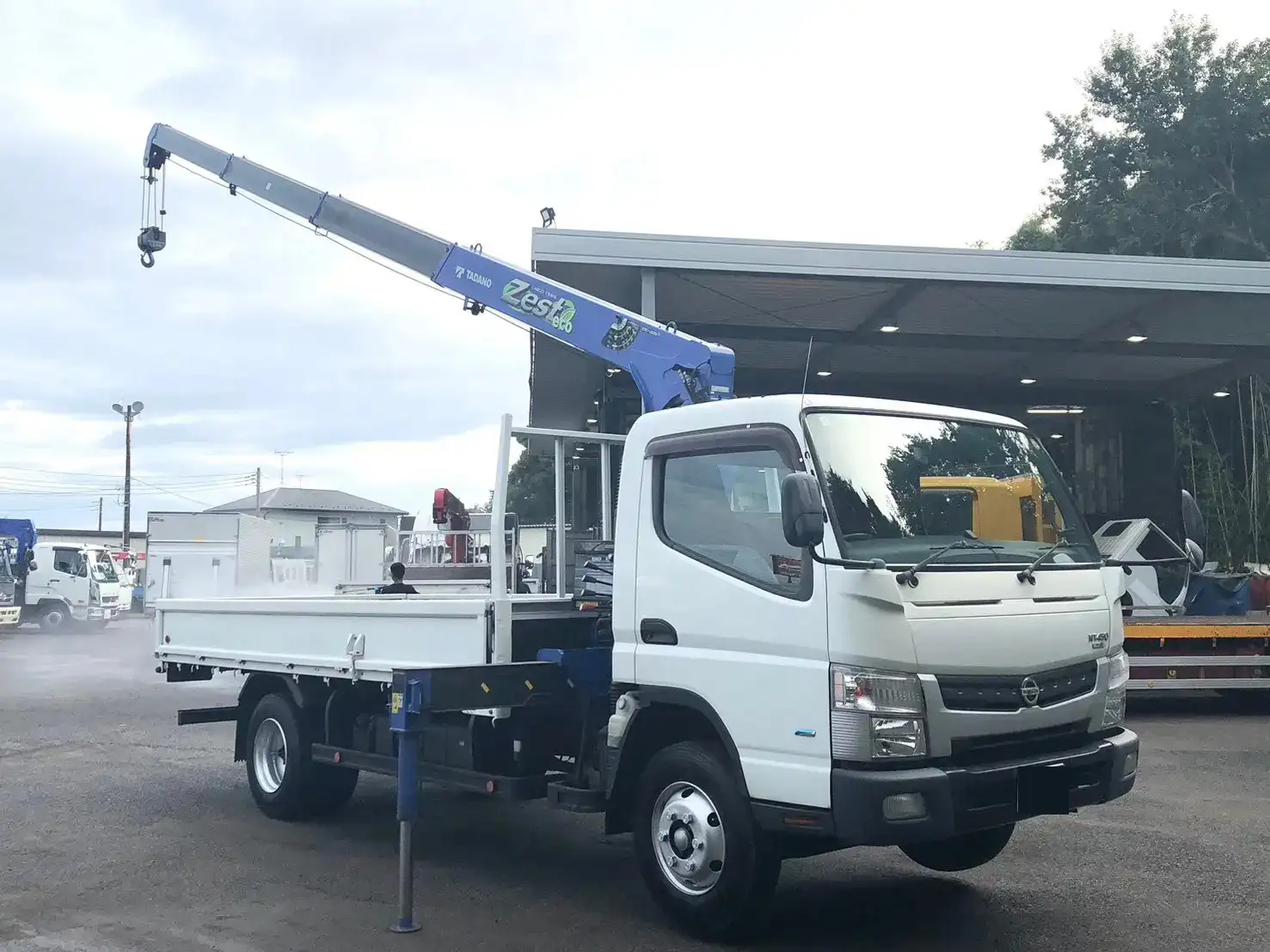 日産 アトラス 小型 クレーン付 4段 ラジコンの中古トラック画像2