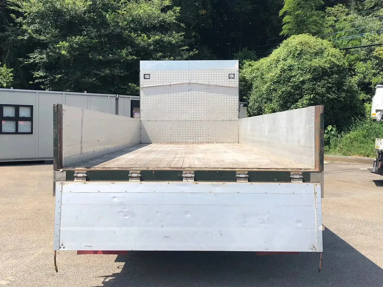 日産UD コンドル 中型/増トン 平ボディ アルミブロック ベッドの中古トラック画像6