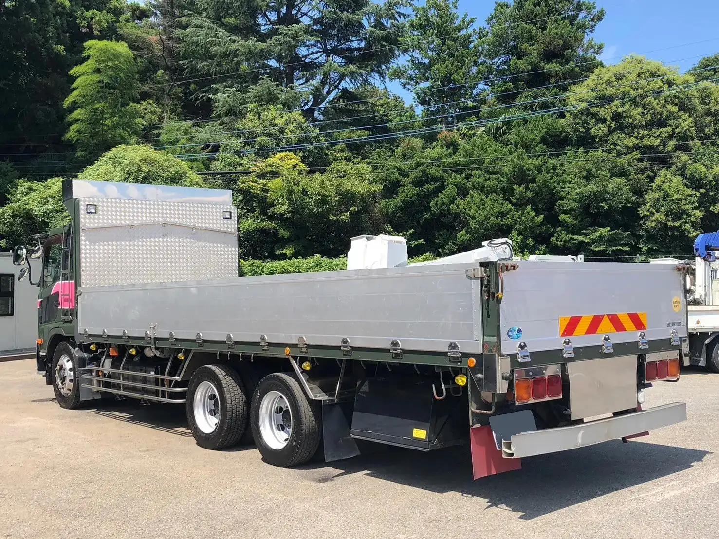 日産UD コンドル 中型/増トン 平ボディ アルミブロック ベッドの中古トラック画像5