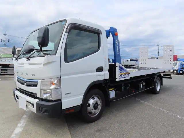 三菱 キャンター 小型 車両重機運搬 ラジコン ウインチの中古トラック画像1