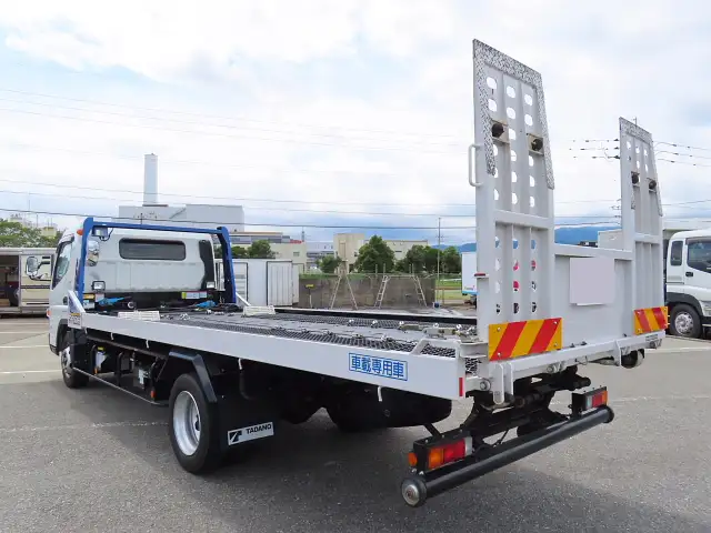 三菱 キャンター 小型 車両重機運搬 ラジコン ウインチの中古トラック画像4
