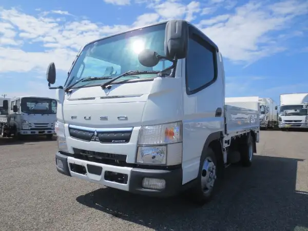 三菱 キャンター 小型 平ボディ パワーゲート 床鉄板 の中古トラック【車両No.172056】
