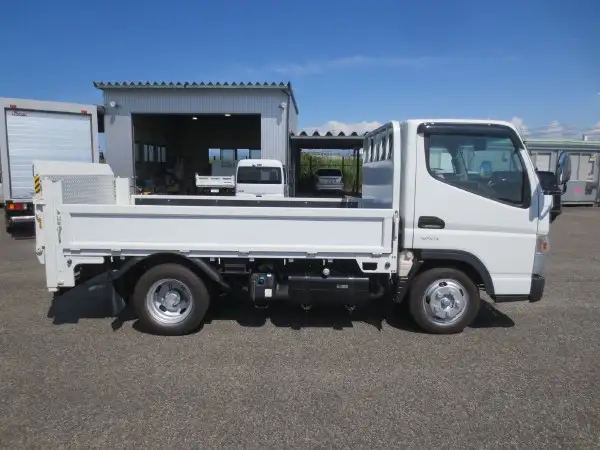 三菱 キャンター 小型 平ボディ パワーゲート 床鉄板の中古トラック画像4