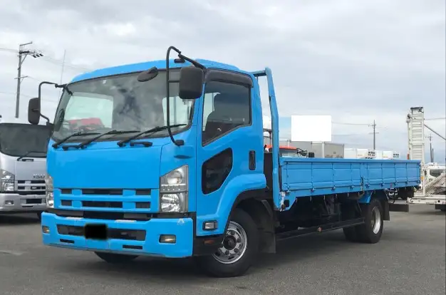いすゞ フォワード 中型/増トン 平ボディ 床鉄板 SKG-FRR90S1の中古トラック画像1