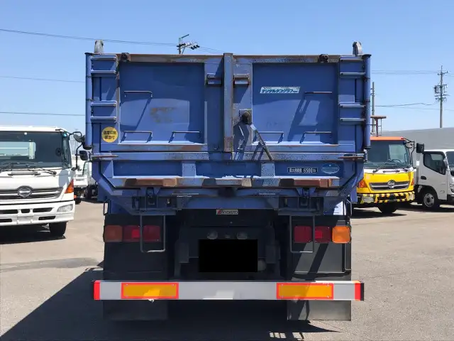 三菱 ファイター 中型/増トン ダンプ 土砂禁 ステンレス張りの中古トラック画像3