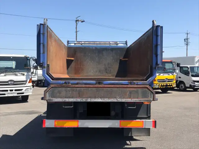 三菱 ファイター 中型/増トン ダンプ 土砂禁 ステンレス張りの中古トラック画像6