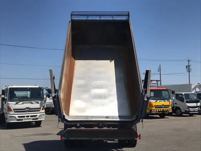 三菱 ファイター 中型/増トン ダンプ 土砂禁 ステンレス張りの中古トラック画像5