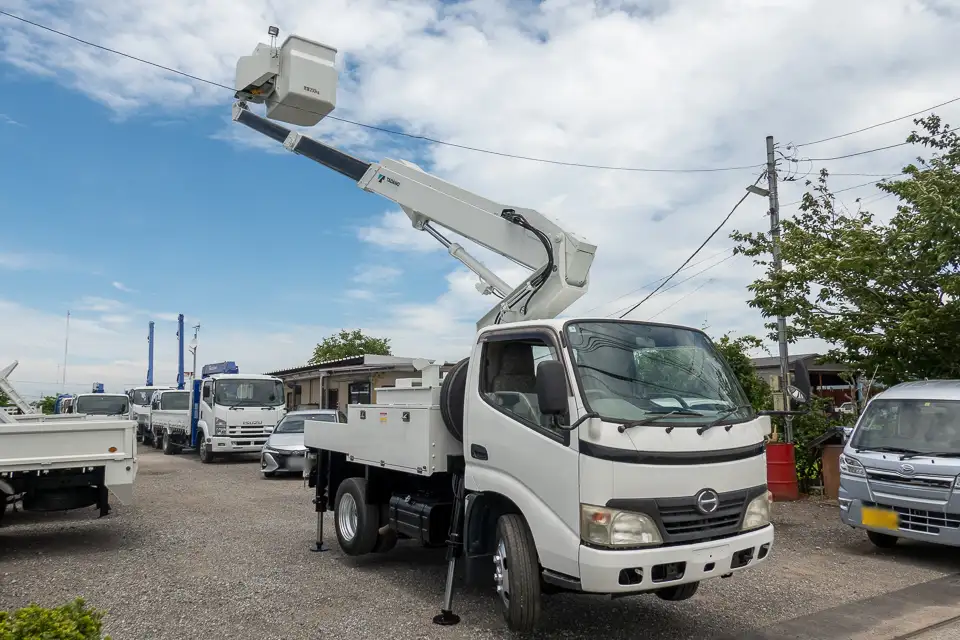 日野 デュトロ 小型 高所・建柱車 高所作業車 電工仕様の中古トラック画像4