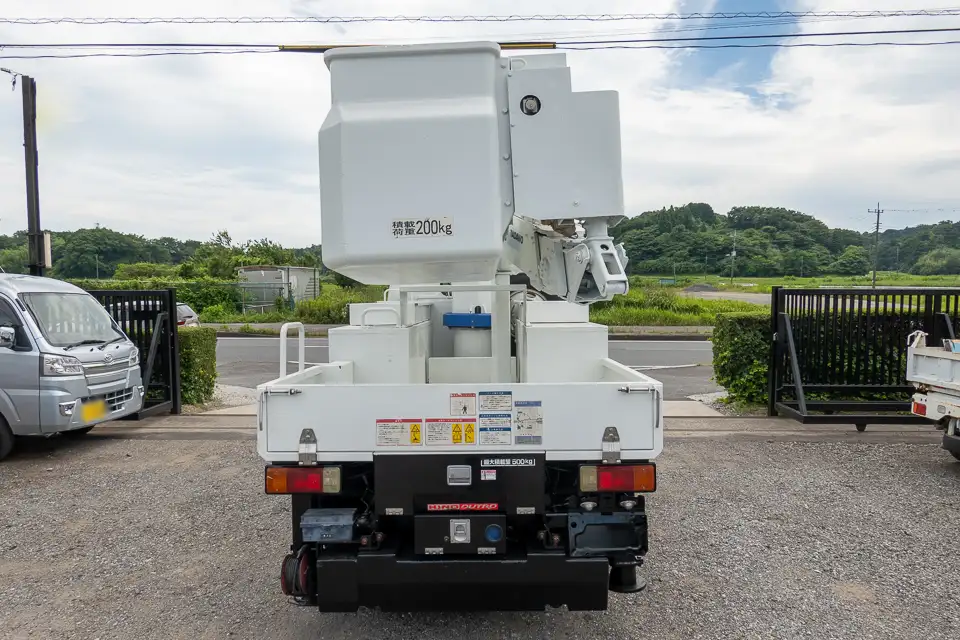 日野 デュトロ 小型 高所・建柱車 高所作業車 電工仕様の中古トラック画像3