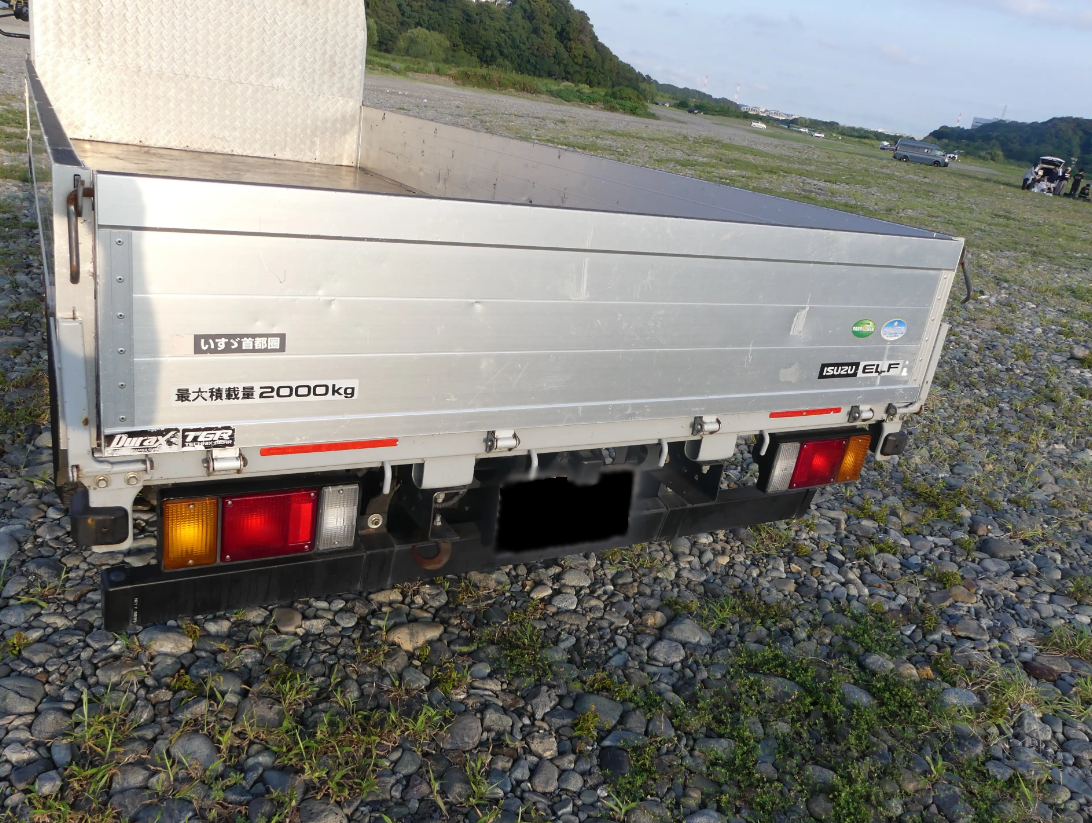 いすゞ エルフ 小型 平ボディ アルミブロック TPG-NLR85ARの中古トラック画像4