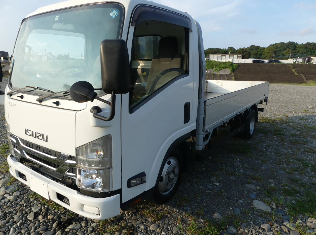 いすゞ エルフ 小型 平ボディ アルミブロック TPG-NLR85AR の中古トラック【車両No.172204】