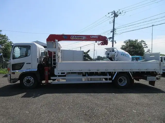 日野 レンジャー 中型/増トン クレーン付 ワイド QKG-FJ7JLAA の 日野 レンジャー 中型/増トン クレーン付 ワイド QKG-FJ7JLAA の