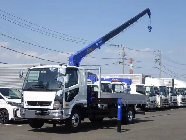 三菱 ファイター 中型/増トン クレーン付 4段 ラジコンの中古トラック画像1