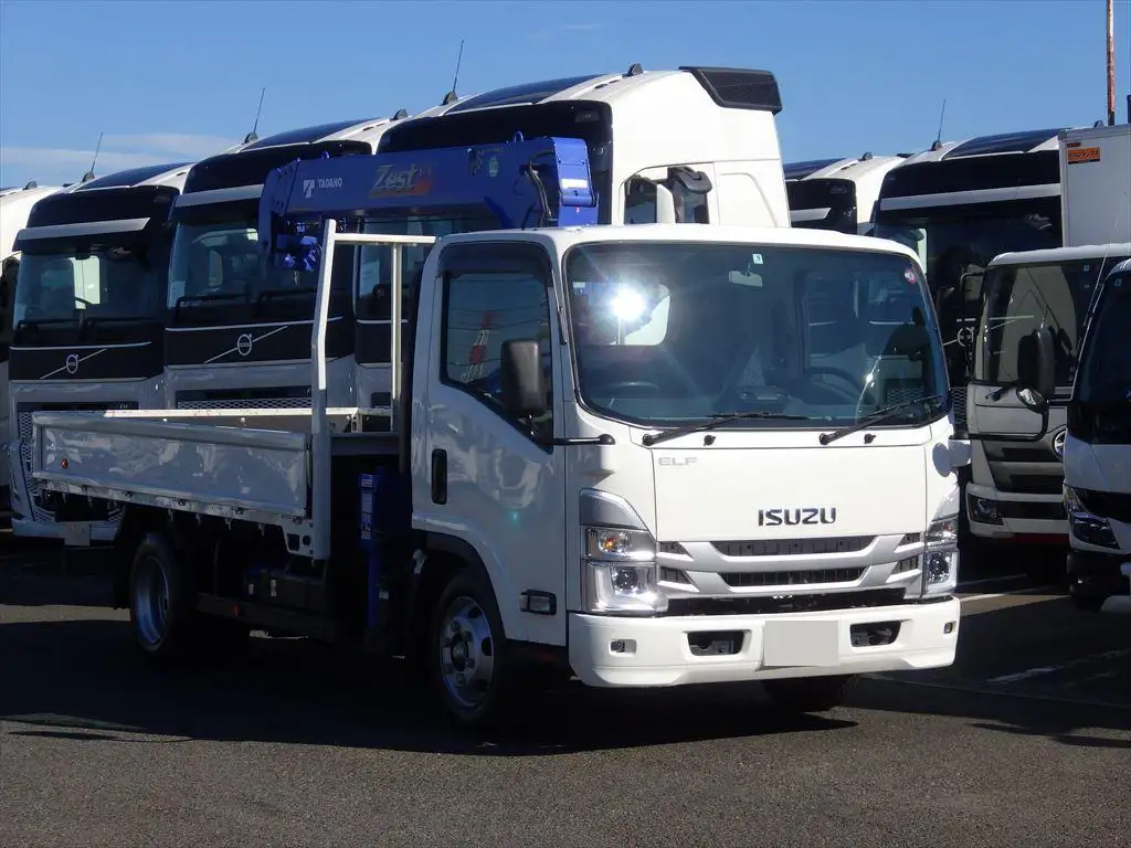 いすゞ エルフ 小型 クレーン付 4段 ラジコンの中古トラック画像2