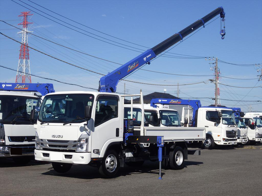 いすゞ エルフ 小型 クレーン付 ワイドロング 2RG-NPR88AR