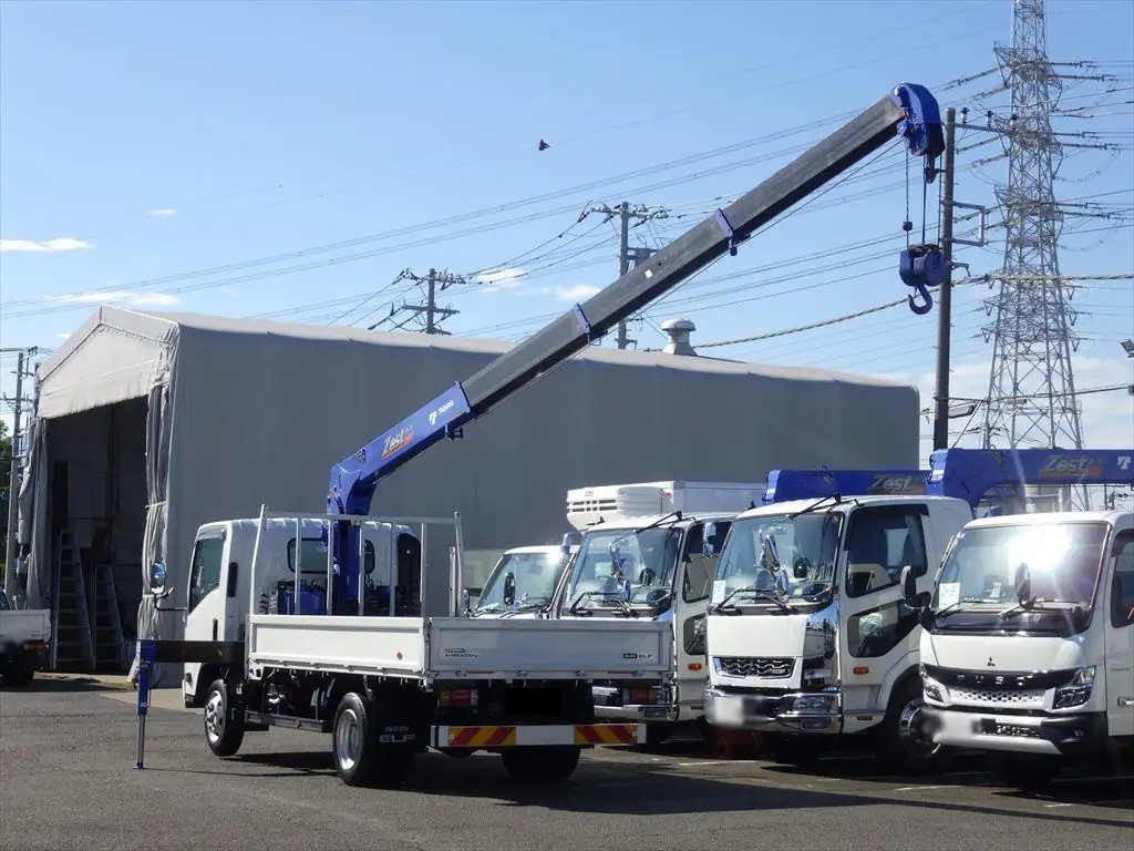 いすゞ エルフ 小型 クレーン付 4段 ラジコンの中古トラック画像6