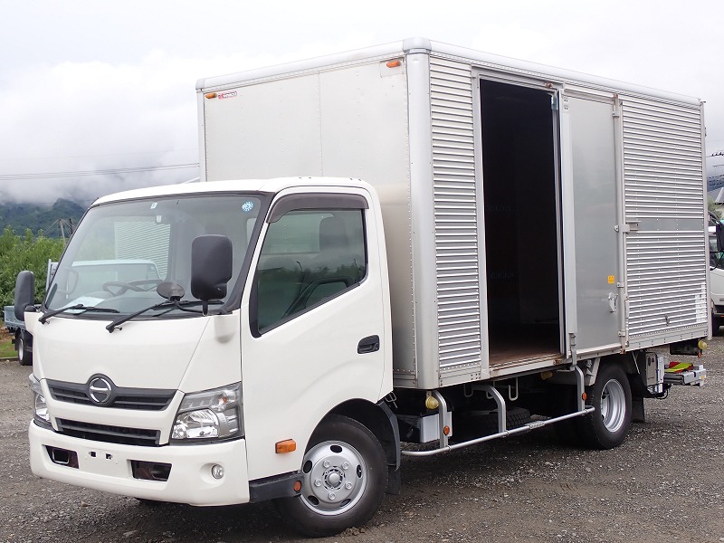 日野 デュトロ 小型 アルミバン ワイドロング TKG-XZU710M