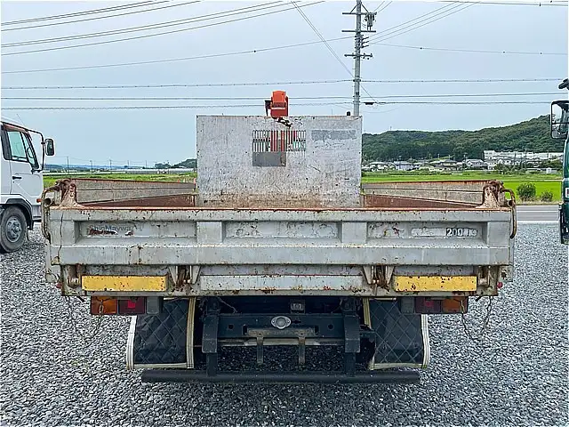 三菱 キャンター 小型 ダンプ クレーン付き KC-FE662EVの中古トラック画像3
