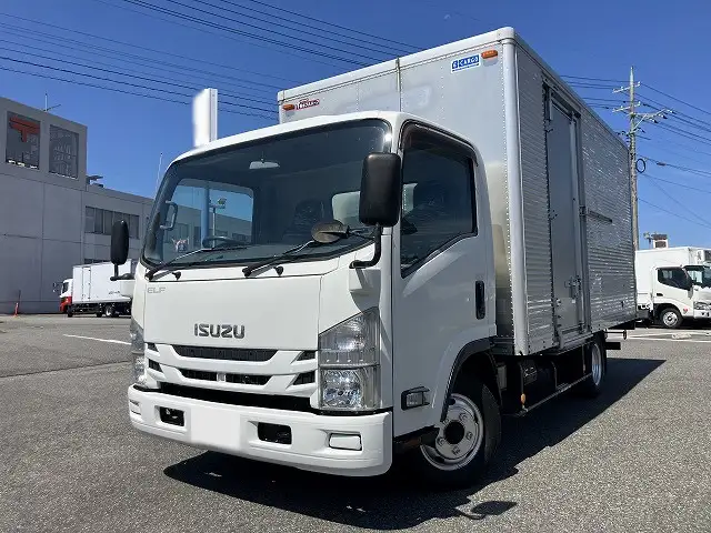 いすゞ エルフ 小型 アルミバン サイドドア TPG-NPR85ARの中古トラック画像1