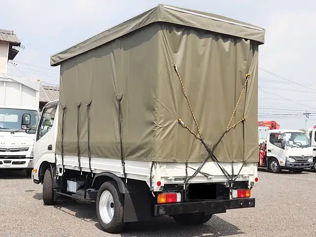 トヨタ トヨエース 小型 平ボディ 幌 TKG-XZU605の中古トラック画像4