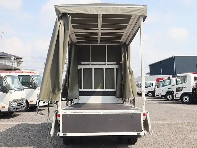 トヨタ トヨエース 小型 平ボディ 幌 TKG-XZU605の中古トラック画像8