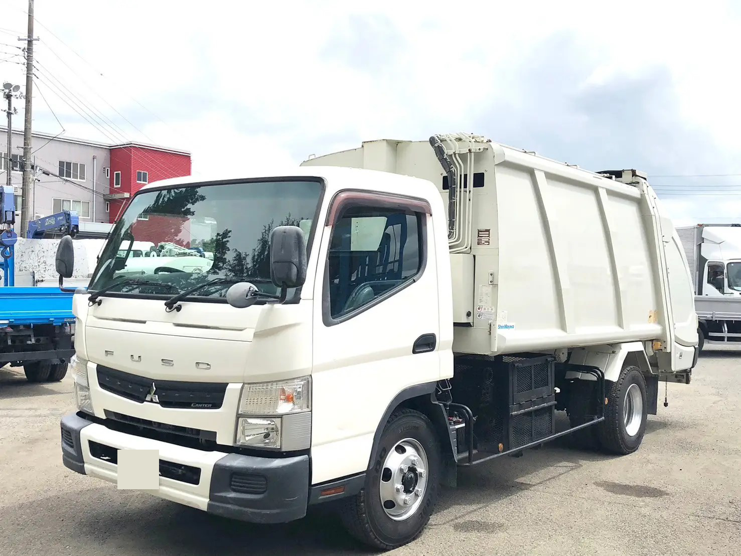 三菱 キャンター 小型 パッカー車 TKG-FEB90