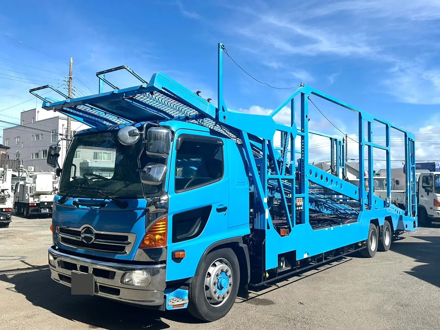 日野 レンジャー 中型/増トン 車両重機運搬 キャリアカー LDG-GK8JWAA